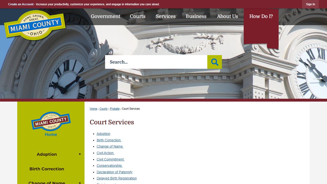 Court Services | Miami County, OH - Official Website